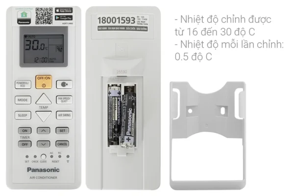 Máy lạnh PANASONIC 1 HP CU/CS-N9ZKH-8